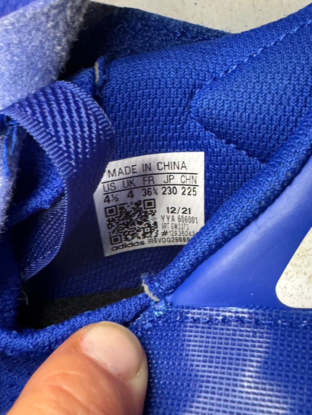 adidas Kids Royal Blue Athletic Sneakers